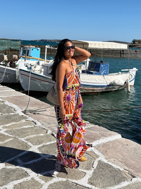 True Destinations Pants - True Destination Colorful Jumpsuit